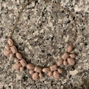 Mauve Statement Necklace